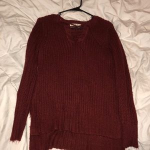 Cross Tie Sweater